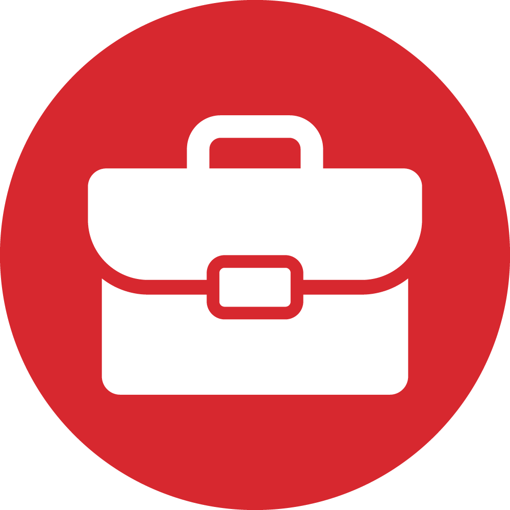 Icon of a briefcase.