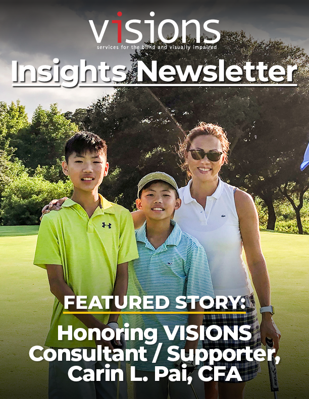 VISIONS Insights Newsletter Cover, Fall 2023.